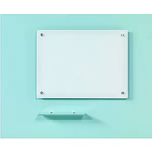 Glass2write glasbord, magneethoudend, wit  45x60 cm