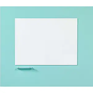 Glasbord Premium, verborgen ophang, magneethoudend, wit 60x90 cm