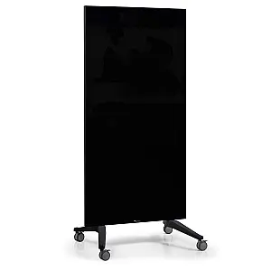 Legamaster mobiel glasbord 90x175cm in wit of zwart glas
