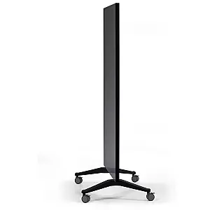 Legamaster mobiel glasbord 90x175cm in wit of zwart glas