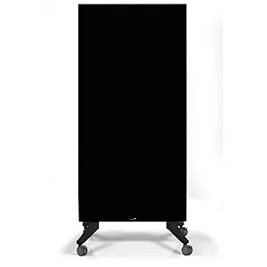 Legamaster mobiel glasbord 90x175cm in wit of zwart glas
