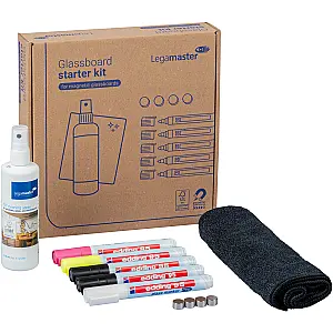 Legamaster glasbord starterset 11-delig