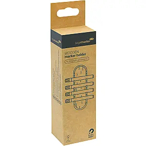 Legamaster WOODEN glasbord markerhouder