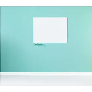Glasbord Premium, verborgen ophang, magneethoudend, wit 60x90 cm